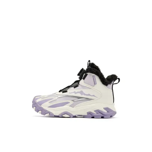 QIAODAN Водонепроницаемый Детский Хлопок Обувь Айвори Белый Мягкий Серый Фиолетовый Унисекс