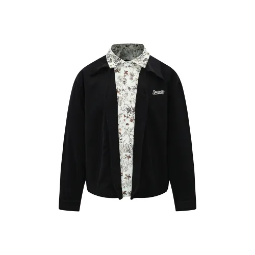 SANTASTIC Черный Унисекс Рубашки