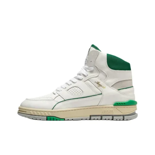 Axel Arigato Area Hi High Топ Стильные Скейтбординги Женские Белый Зеленый