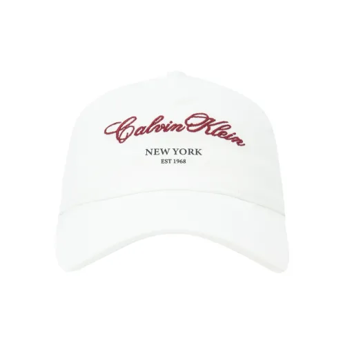 Calvin Klein Хлопок Бейсболки Унисекс Лунный Белый