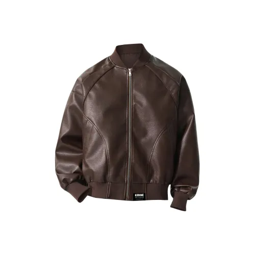 KIRHNE Унисекс Кожаные куртки