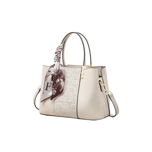 MILLIE'S Корова Кожа Сумка Сумка через плечо Сумка через плечо Стандартная Женская Экрю