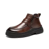 Коричневый без подкладки