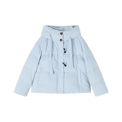 XIANGYING Светло-синий женский пуховик