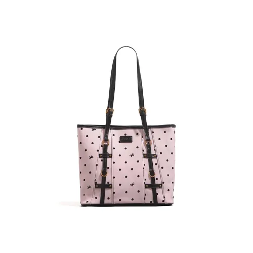 Jade En Plus ПУ (полиуретан) Сумка через плечо Большая Женская Мусс Пудра Винтаж Черный