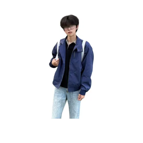 DARK HORSE Темно-синие унисекс куртки