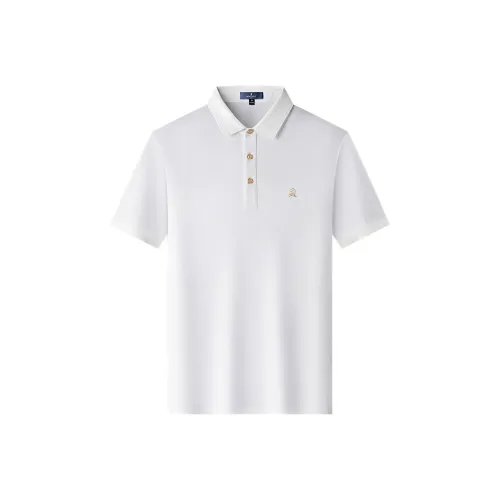 Montagut Франция Montagut [с шелком тутового дерева] Поло Мужское