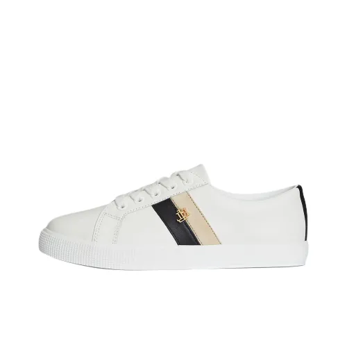 LAUREN RALPH LAUREN Janson II Low Топ Скейтборд Кроссовки Женские Бежевые