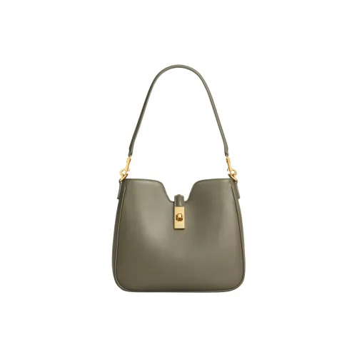 CELINE Camille 16 Soft Телячья кожа Сумка через плечо Маленькая Женская Хаки