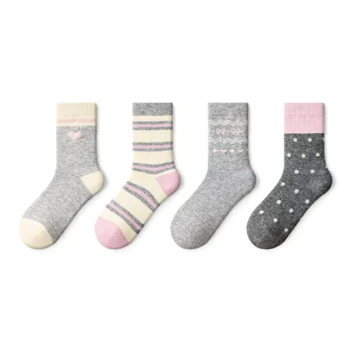 PRIMEET Носки Crew Женские упаковка из 4 пар