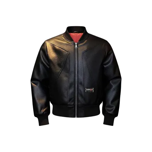 HUANQIU Унисекс Кожаные куртки