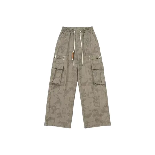 KAIZZGAO Камуфляж Мужские Карго Брюки