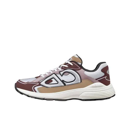 DIOR B30 CD Обувь Низкий Топ Повседневная Обувь Унисекс Белый Коричневый