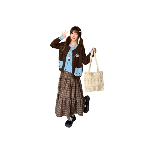 SDN by41 Кофе Женские Трикотаж