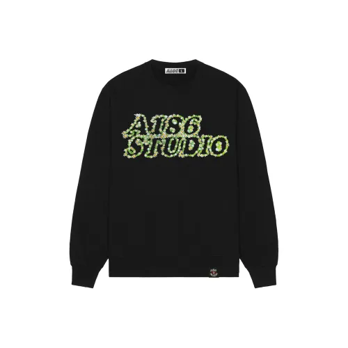 A186 Черный Унисекс Свитшоты