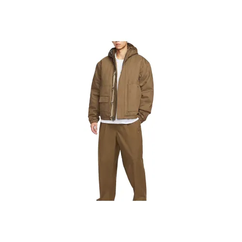 nike Mossy Древесный коричневый Черный мужские куртки