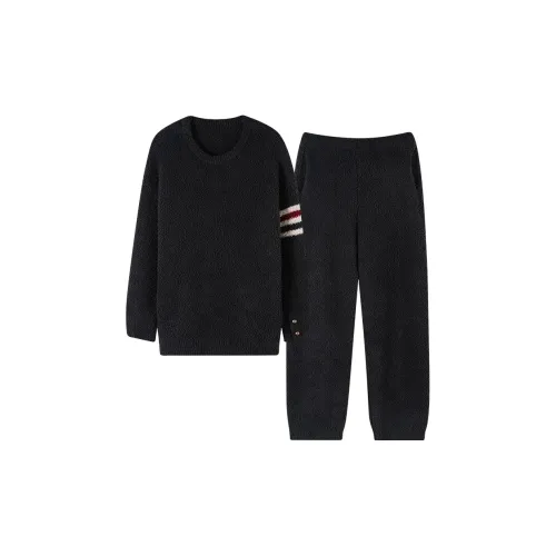 SHAQIAN L957007 Carbon Gray Мужской Пижамный Комплект