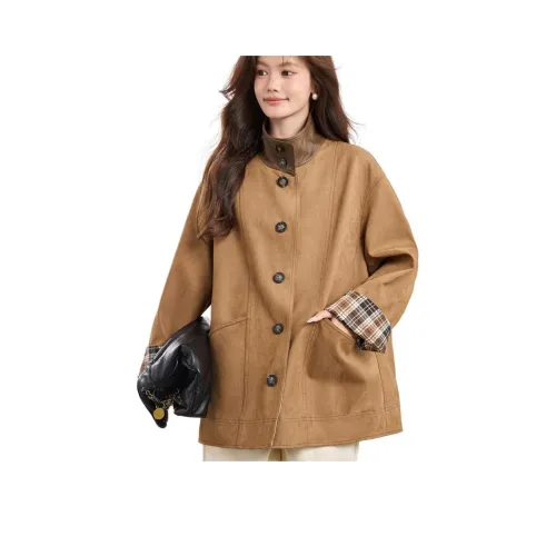 ZUKIZUKI Кофе Женские Тренч