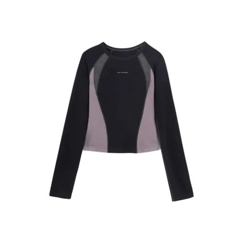 Umamiism 2025 Fall Winter Толстый And LUSH Sound Длинный рукав Т-рубашка для многослойности Унисекс