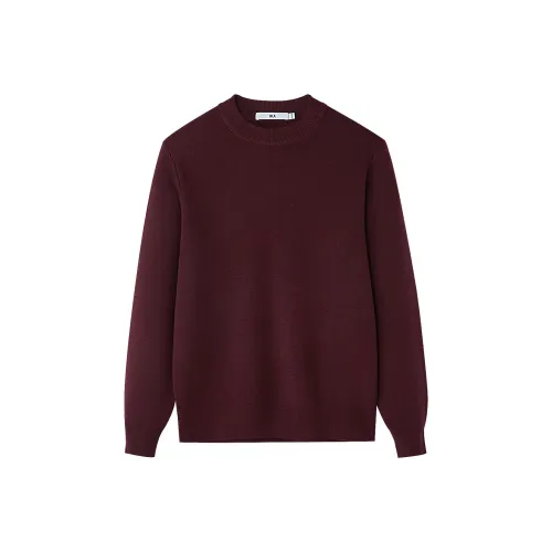 HLA Темно-красный N5 Мужской Трикотаж