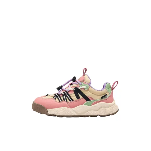 TATA Противоскользящий Анти-KICK Амортизация Устойчивый к истиранию Дышащий Поддержка Низкий Топ Детские беговые кроссовки Детский