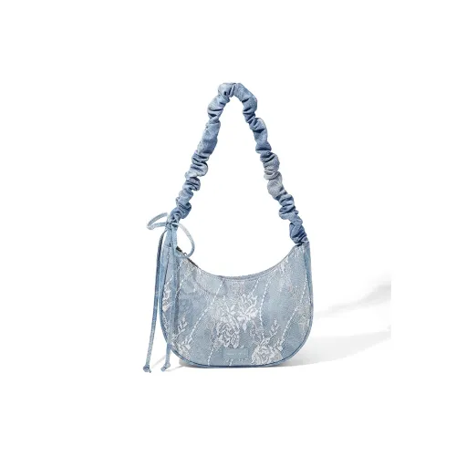 MAKEUP KITTEN Деним с синтетической кожей сумка через плечо сумка на плечо женская синяя