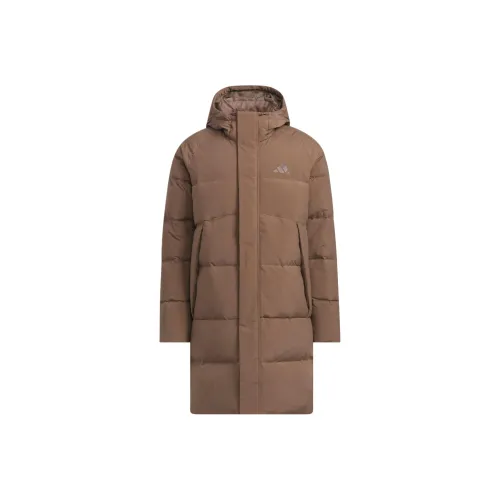 Adidas Коричневый Мужской Пуховик