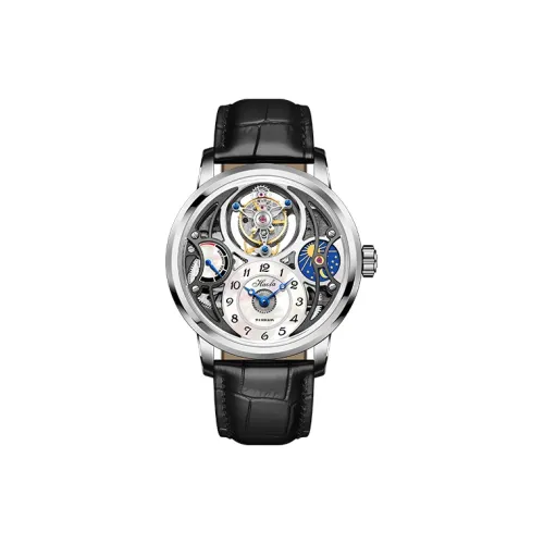 HaofaTourbillon 1939 Механизм с ручным заводом Часы Мужские Часы с открытым механизмом