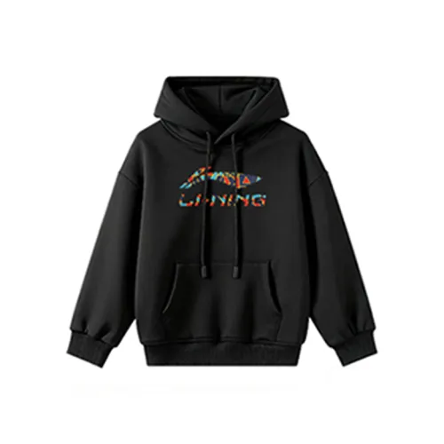 LINING YOUNG Черный Kids Свитшоты