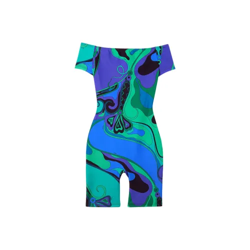 EMILIO PUCCI Зеленый Женские Комбинезоны