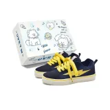 Синий/Желтый Lightning, с флисовой подкладкой (желтые шнурки)