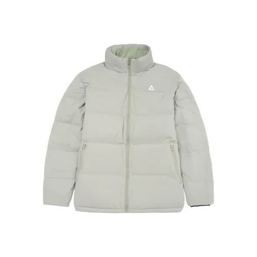 PEAK Пуховик Унисекс Горох Зеленый