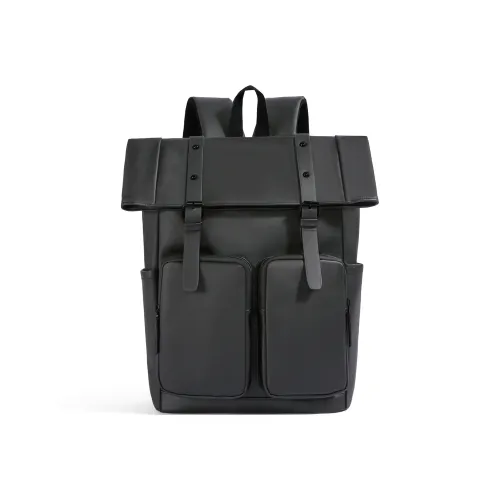 Chinllo ПУ (полиуретан) Рюкзак Стандартный Серый Черный