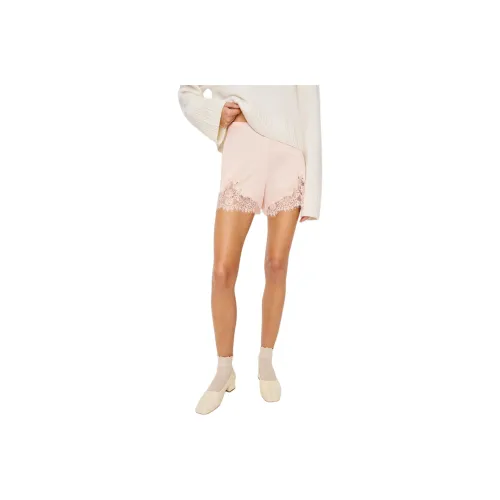 REFORMATION Fern Satin Short Casual Shorts Women's