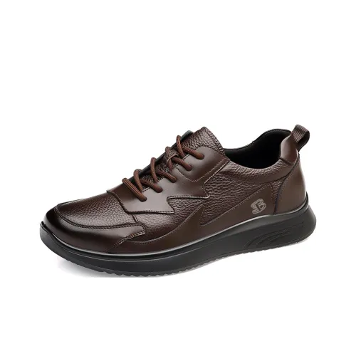 BEN SHERMAN Платформа Удобные Повседневные Кожаные Туфли Мужские