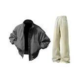 Серый + Грязно-желтый