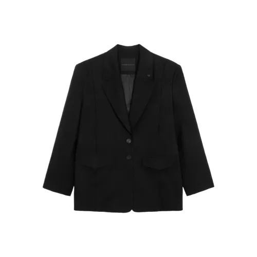 TREEMINGBIRD Raw Cut Incision Комплект Куртка Бизнес Костюм Женские