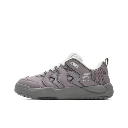 FILA Brace Аbrasion Resistant Lightweight And Breathable Скейтборд Кроссовки Женские Quail Purple