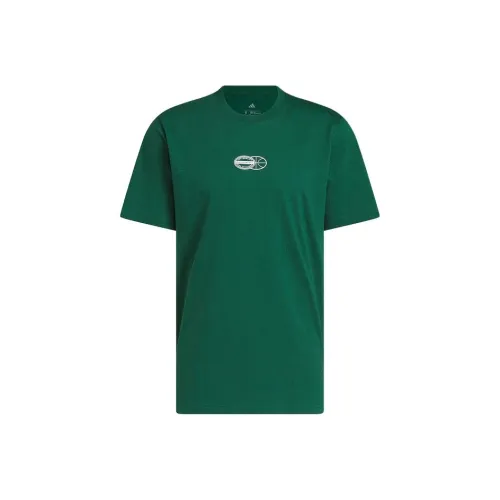 Adidas Зеленые Мужские Футболки