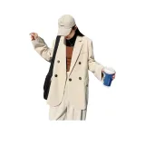 Бежевый (с брендом Mu Xiaoxin, крючок и петля)