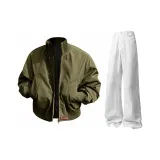 Армейский зеленый + белый