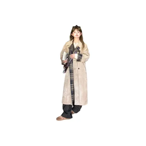 BONAS Хаки Женское Пальто