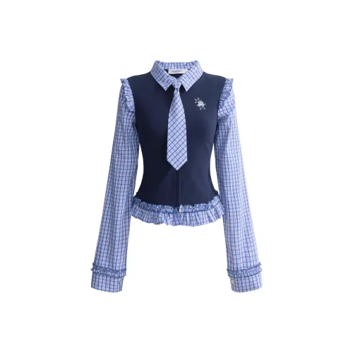 UNIFREE Синий Женская Рубашка