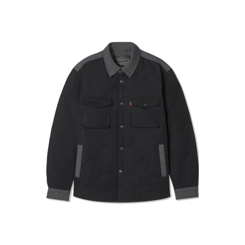 Levis Черный Мужской Пуховик