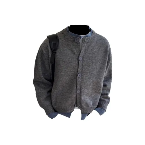 YICHEN Серый Унисекс Трикотаж