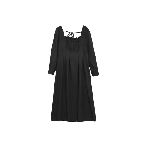 Только ты Длинное Платье с длинными рукавами размер Plus осенние платья женские