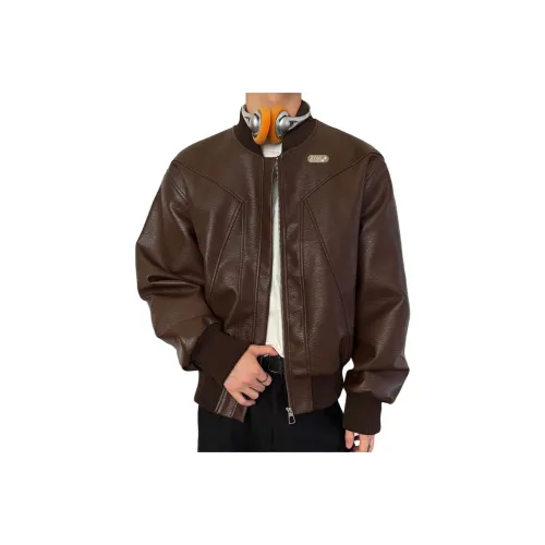 RVANGUARD Кожа Куртка Унисекс