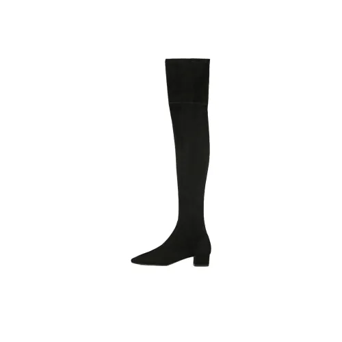 AQUAZZURA Remi Over-the-Knee Boots 3,5cm Женские Черные