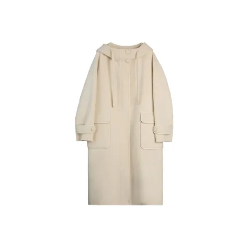 ELLE Экрю Женское Пальто