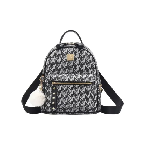 Weymond ПУ (полиуретан) Рюкзак Женские Серый Черный